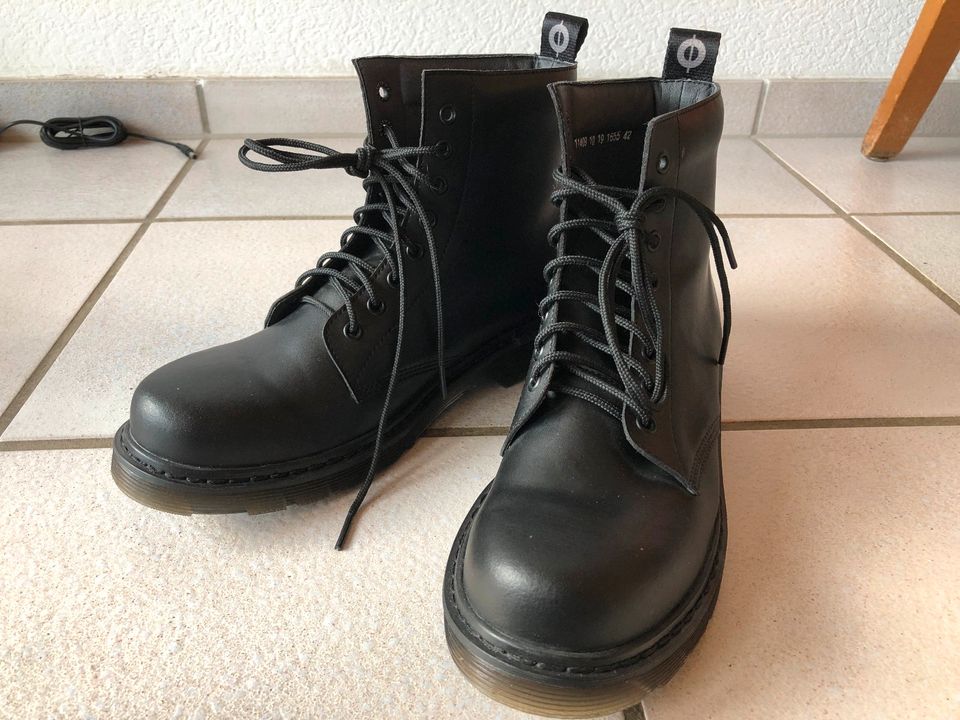 Boots Altercore Größe 42 - wie Dr. Martens - vegan - Neuwertig in Wirft