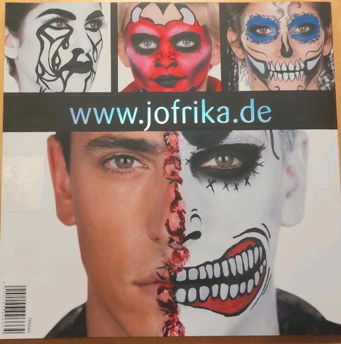 Buch Schminktbuch Party Halloween Jofrika Kosmetics in Datteln