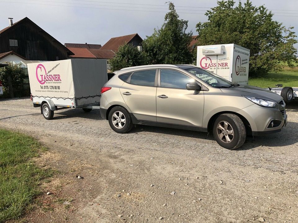 750 kg planen Anhänger mieten / Anhänger Verleih mieten in Ruderting