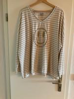 Toller Pulli Goldene Fäden Gr50 mit Smiley Sachsen - Hoyerswerda Vorschau