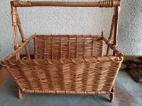 Zeitungsständer 40x30x40 alt DDR, Korbgeflecht Borsdorf - Zweenfurth Vorschau