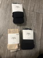 Zara 2er pack Strumpfhosen schwarz beige Creme unisex Baby Kind Nordrhein-Westfalen - Gütersloh Vorschau