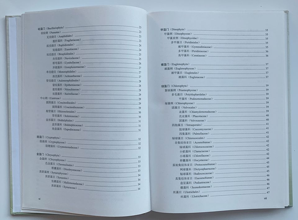 Freshwater Algae China Zhejiang Province Chen Qian Taxonomy Book in Isernhagen