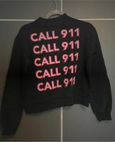 Pullover NAKD Call 911 schwarz/pink rosa XS Bayern - Amberg Vorschau