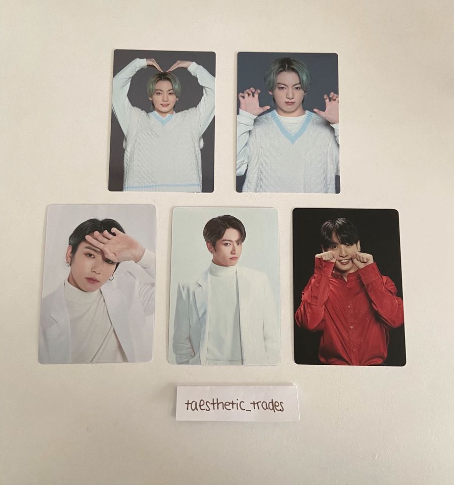 BTS JungKook Mini Photocards in Kiel