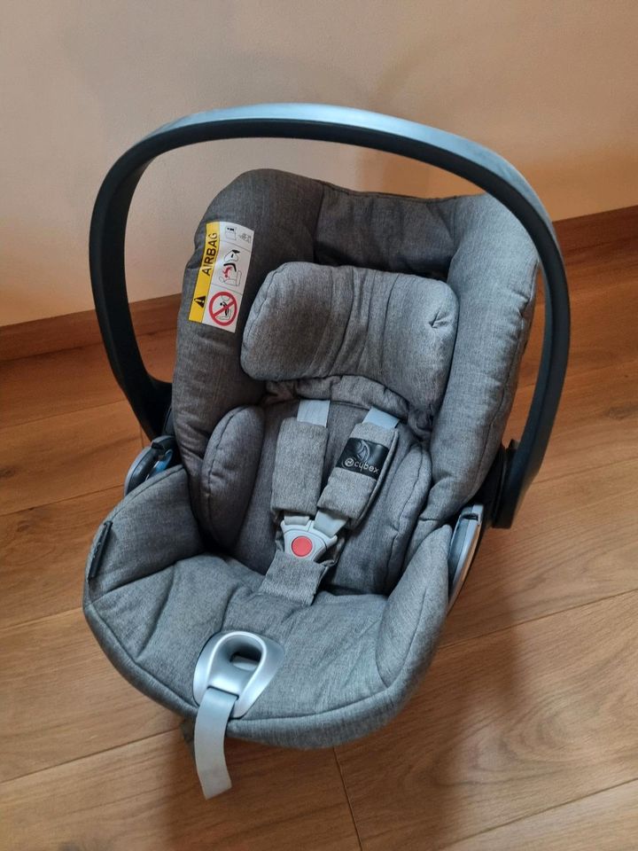 Cybex Cloud Q Babyschale !!Liegefunktion!! Kindersitz - grey in Niefern-Öschelbronn