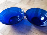 2 Glasschüsseln blau Durchmesser ca. 13,5cm Bayern - Gröbenzell Vorschau