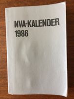 NVA Kalender 1986 Ostalgie DDR Honecker Berlin - Mitte Vorschau