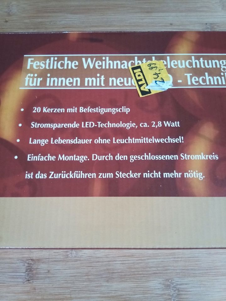 Unbenutzte Weihnachtsbeleuchtung LED-Technik in Chemnitz