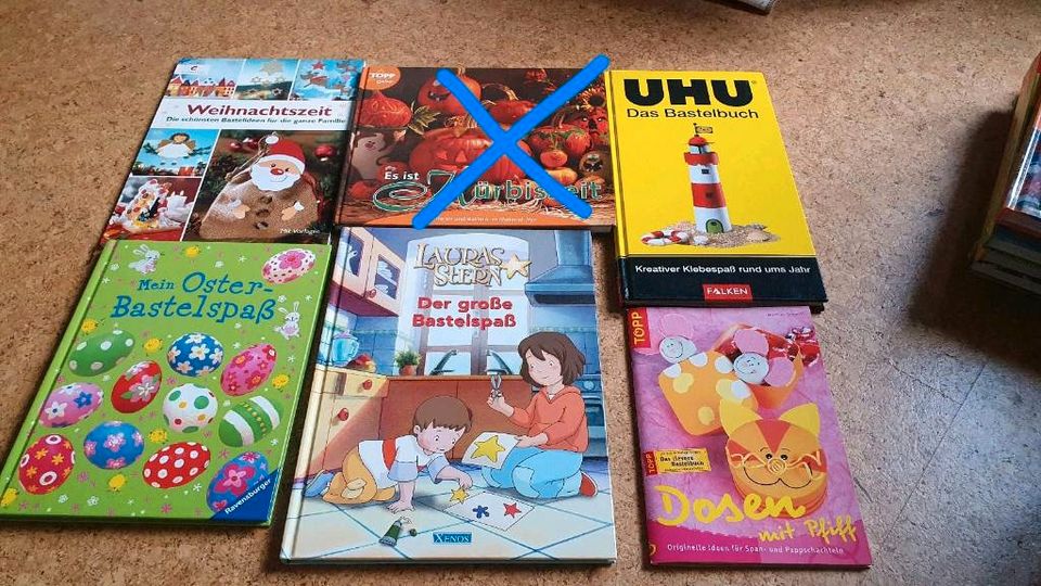 Verschiedene Bücher, Basteln, Kindergeburtstag, Spiele usw. in Püttlingen