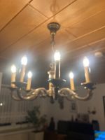 Kronleuchter Lampe Rustikal Retro Antik 8 Glühbirne dimmbar Bayern - Wolnzach Vorschau