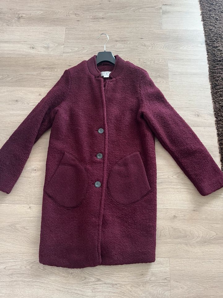 Mantel Heine 34 bourdeaux Übergangsjacke NEU in Rommerskirchen