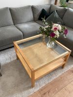 Sofatisch / Couchtisch - Holz / Glas Klassiker Mitte - Wedding Vorschau