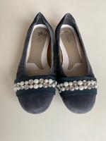 Rieker Ballerinas Gr. 37 ❤️ mit Perlen Bayern - Cadolzburg Vorschau