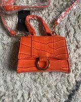 EGO Handtasche Tasche Kroko NEU Orange Baden-Württemberg - Pforzheim Vorschau