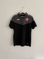 Rot weiß essen RWE Jako Polo Kragen tshirt Größe L schwarz grau Düsseldorf - Eller Vorschau