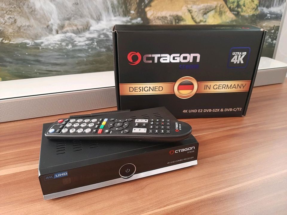 OCTAGON SF8008 4K UHD Sat und Kabel Receiver in Rheine