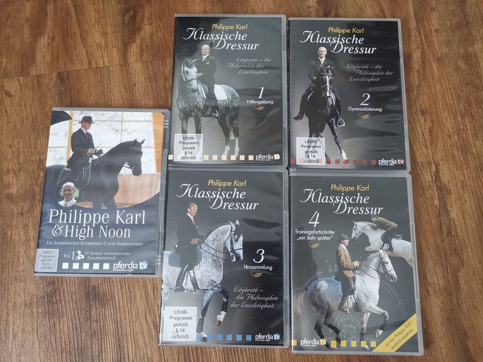 DVD Philippe Karl High Noon Klassische Dressur Pferd Reiten in Gemünden (Wohra)