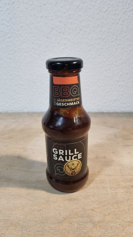 Jägermeister BBQ Grillsauce 250ml limitierte Edition MHD erreicht in Hannover