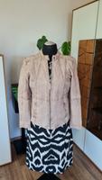 Heine BC echt Leder Jacke 40 42 L XL beige braun Bayern - Burgau Vorschau