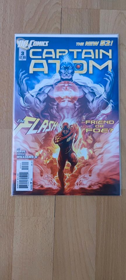 DC The new 52 Captain Atom #1-5 Englische Ausgaben in Esslingen