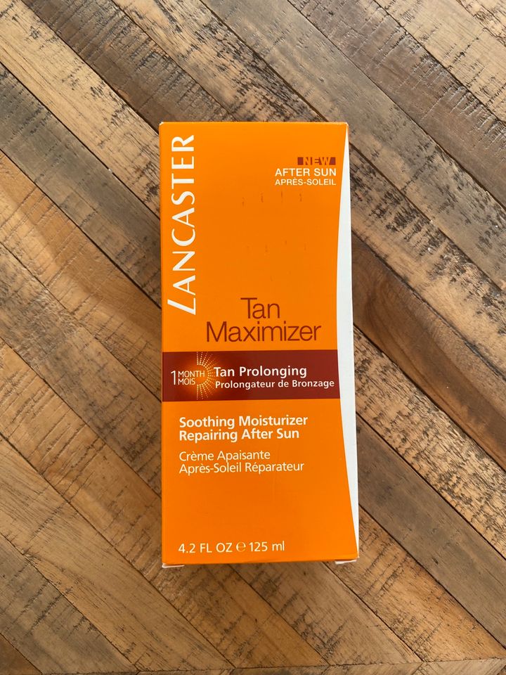 Lancaster Tan Maximizer After Sun Moisturizer 125ml NEU in  Baden-Württemberg - Mannheim | eBay Kleinanzeigen ist jetzt Kleinanzeigen