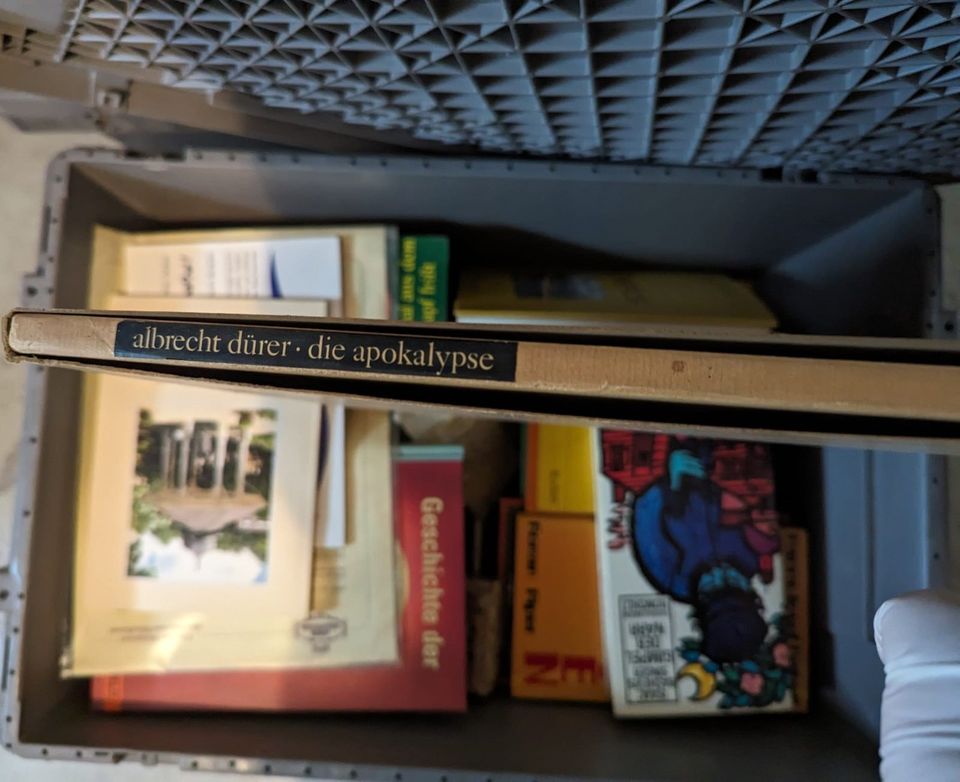 25 Kisten Bücher, Auflösung Bücherei, Konvolut, Fantasy, Romane in Hahnstätten