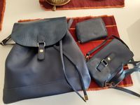 Damen Rucksack Cityrucksack Handytasche Geldbörse blau Kunstleder Bochum - Bochum-Mitte Vorschau