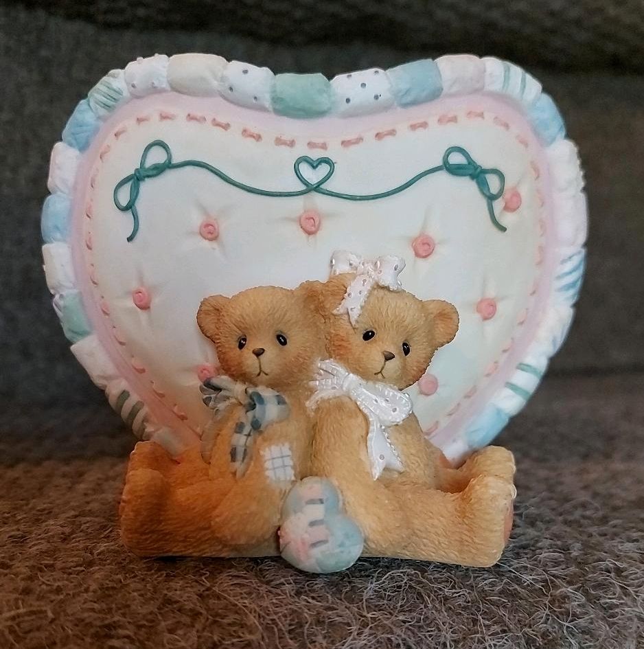 Cherished Teddies  Vase in Herne