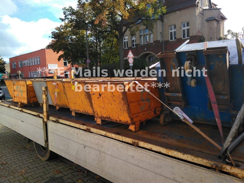 Metallkisten Box Mulde Container Schütt Kübel in Berlin