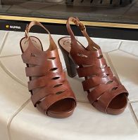 TAMARIS Leder High Heel Sandalette Gr.38 Leder naturbraun wie neu Rheinland-Pfalz - Pirmasens Vorschau