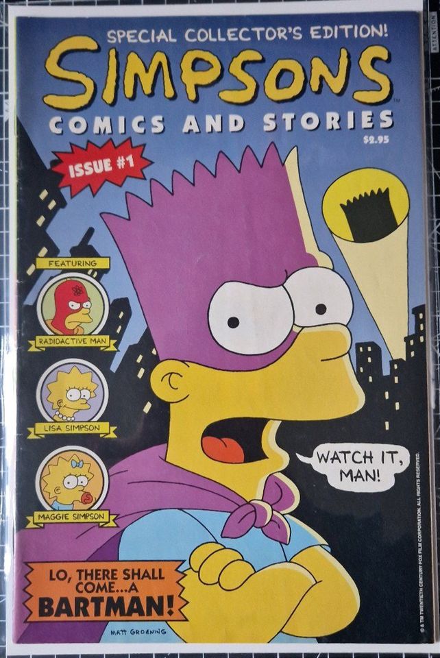 Simpsons Comics and Stories #1 US Comic in Potsdam