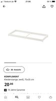 Ikea Pax Schrank Komplement Kleiderstange 75 x 35 weiß neu Bayern - Nördlingen Vorschau