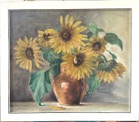 Gemälde von Flechsig Stilleben Strauß Sonnenblumen Rheinland-Pfalz - Sankt Goar Vorschau