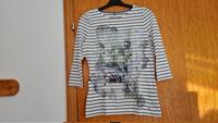 Gerry Weber: Wie neues Shirt, weiß mit Print, Gr. 38, Bw, VB Nordrhein-Westfalen - Brilon Vorschau