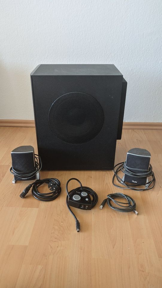 2.1 Sound-System: Teufel CC 200SW in Eichstetten am Kaiserstuhl