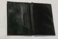 Brieftasche Leder schwarz weich m. vielen Fächern 17x12cm vintage Bayern - Berching Vorschau