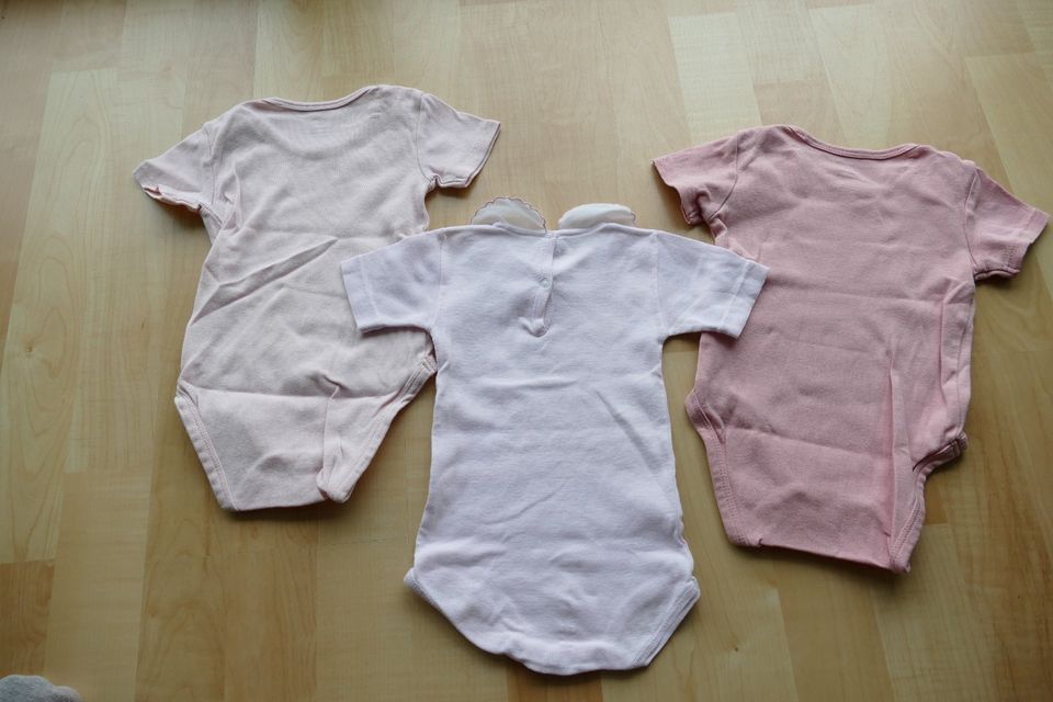 3er Mädchen Body Set Sommer Kurzarm - Bodies H&M Gr. 68 in Wiggensbach