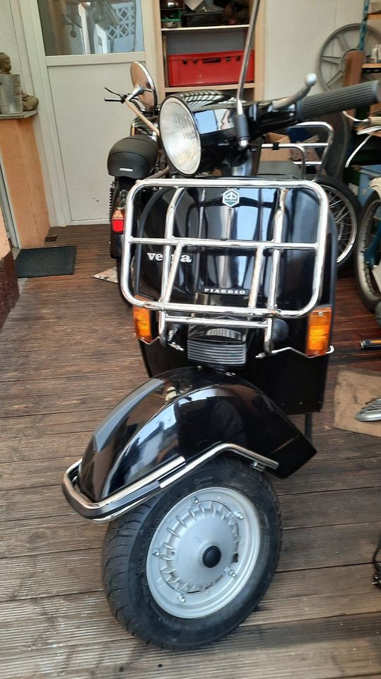 Vespa PX80E Lusso 1994 erst 7555 Km in Mainz