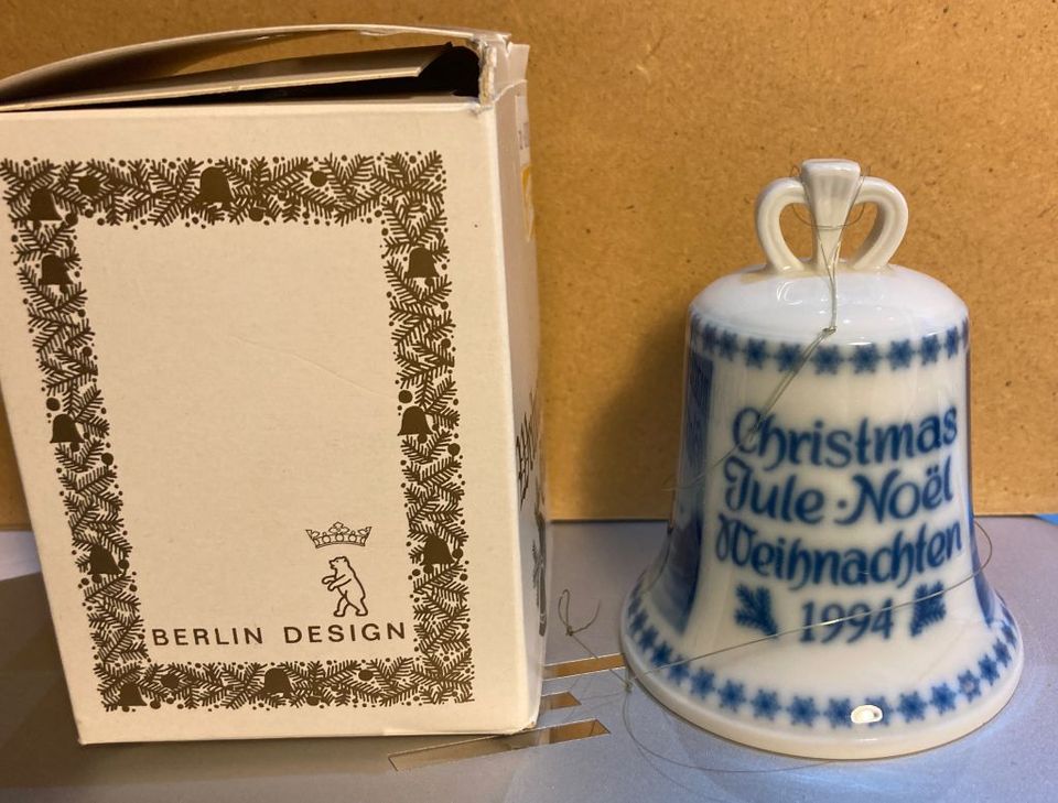 Weihnachtsglocken Berlin Design 1981-1999 (12 Stück) wie neu in Linnich