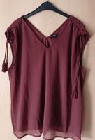 Vero Moda Top Terrakotta / Dunkelorange, Damen Gr. L Bayern - Triftern Vorschau