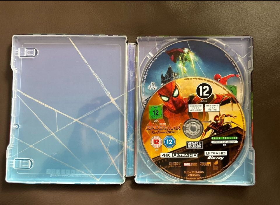 Spider-Man Far from home 4K UHD + 3D Bluray steelbook in Idstein