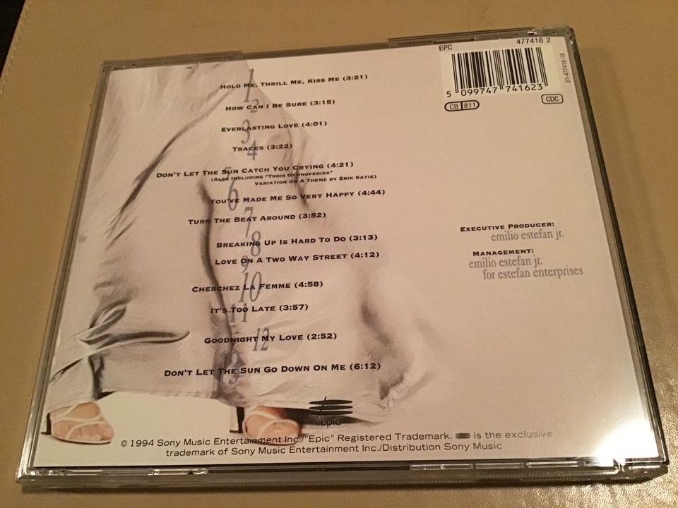 Gloria Estefan- hold me, thrill me, kiss me - CD in Waldems