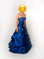 Royalblaues Ballkleid, Hofstaatkleid, Königinnenkleid Hessen - Diemelstadt Vorschau