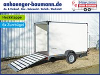 Humbaur HK 133015-18P +Rampe 304x151x180cm 1300kg Kofferanhänger Nordrhein-Westfalen - Bocholt Vorschau