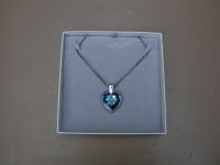 HALSKETTE KETTE MODESCHMUCK ANHÄNGER BLAU GROß 40mm x 30mm Thüringen - Viernau Vorschau