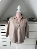 H&M Strickpullover mit V-Ausschnitt und Wolle Größe S taupe Nordrhein-Westfalen - Altena Vorschau