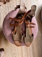 Chloé Chloe Schuhe Sandalen Gold Braun Grösse 40,5 Np: 425 Euro Wandsbek - Hamburg Hummelsbüttel  Vorschau