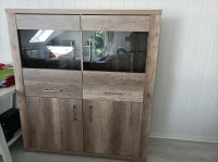 Set Highboard, Vitrine, Lowboard und Wandregal Sachsen - Hartha Vorschau