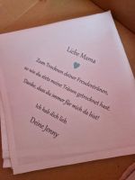 Freudentränen Taschentuch personalisiert Für Mama von Jenny Bayern - Aschaffenburg Vorschau